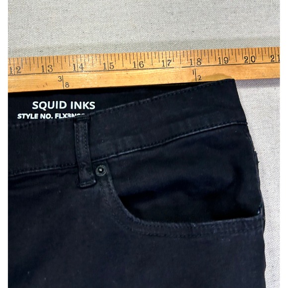 MUGSY Men's 40‎ Squid Inks Jeans Stretch Black Denim FLX3NSQ - Picture 3 of 8